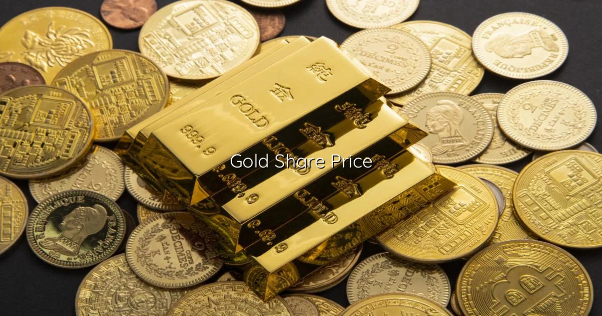 Gold share price in India today per gram
