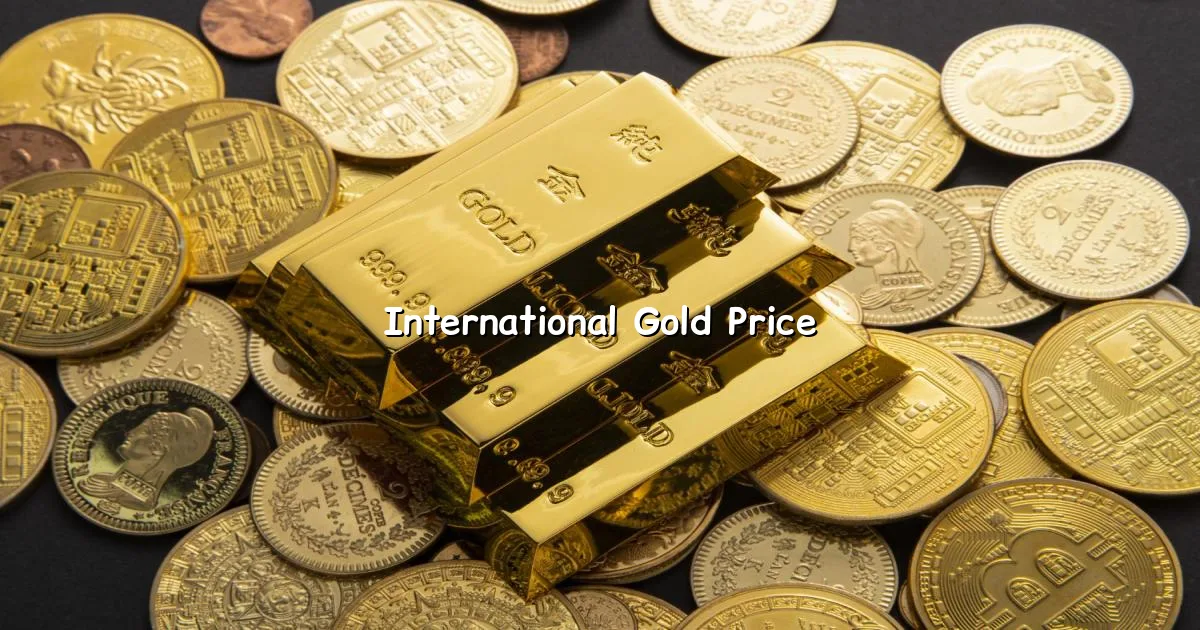 International gold price in India per gram with live 24K and 22K rates