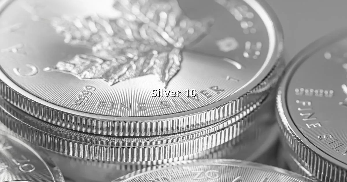 Silver 10 price today in India per 10 grams